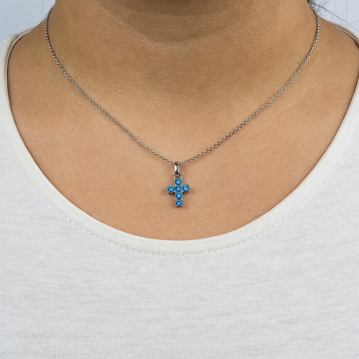 Engelsrufer Halskette mit Anhänger Kreuz - ERN-CROSSHOPE-ZT