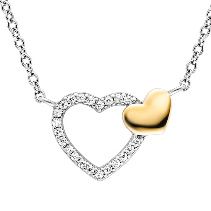 Engelsrufer Halskette mit Anhänger Herzen - ERN-HEARTBEAT-Z-BG