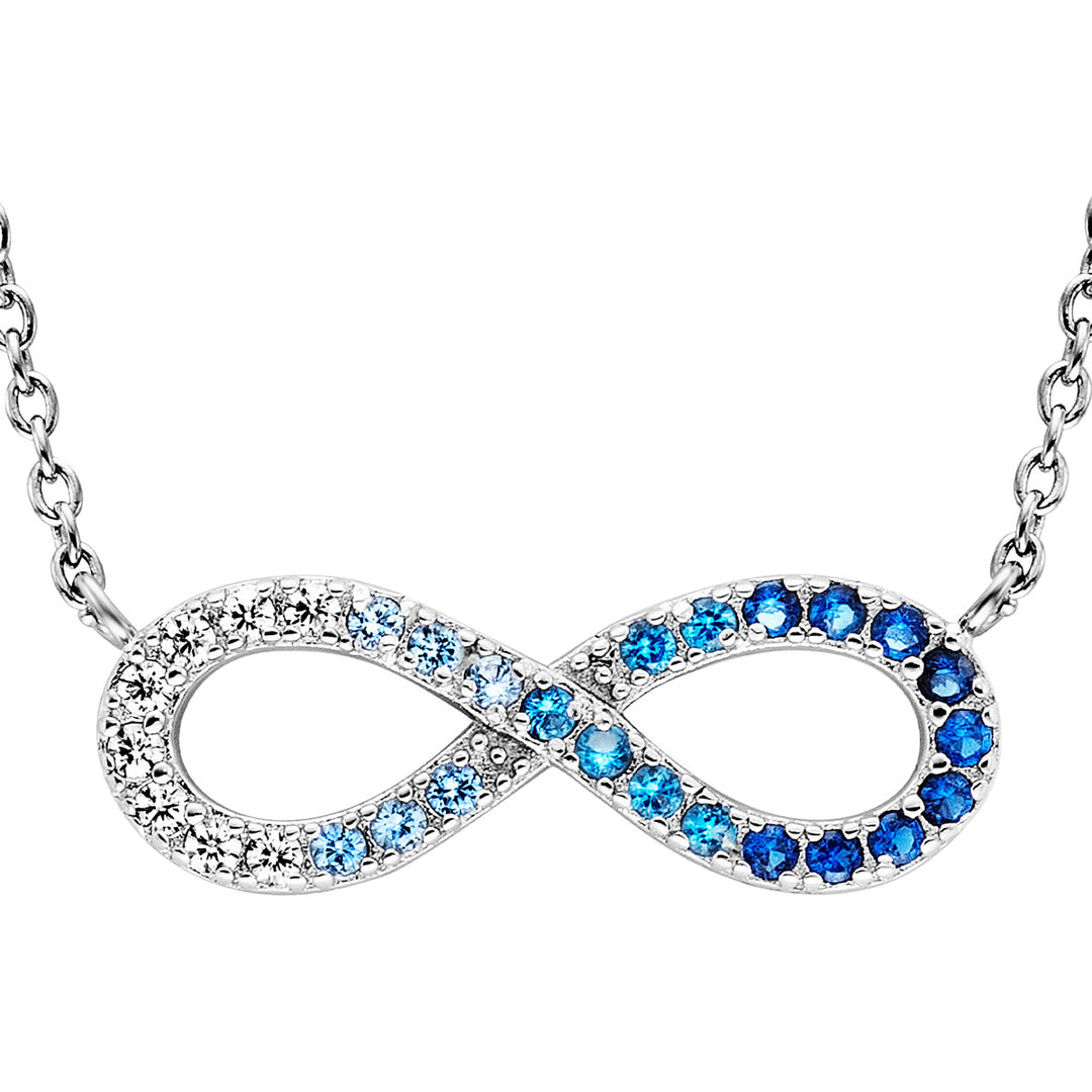Engelsrufer Yin Yang Infinity Halskette mit Anhänger - ERN-INFINITYOCEANZ