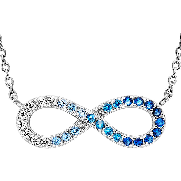 Engelsrufer Yin Yang Infinity Halskette mit Anhänger - ERN-INFINITYOCEANZ