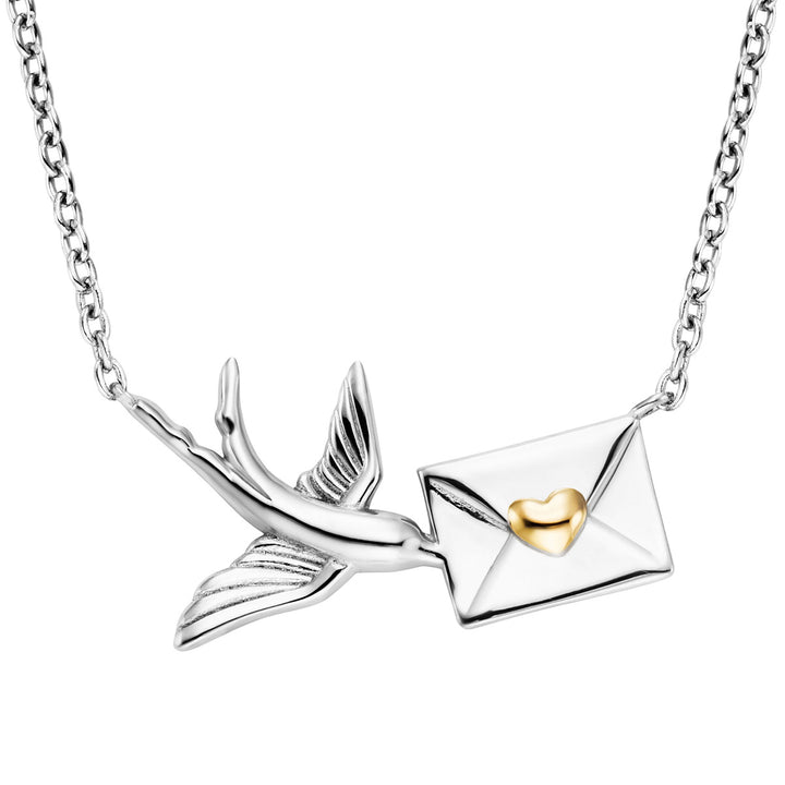 Engelsrufer Halskette Letter Bird - ERN-LETTER-BIRD-BI