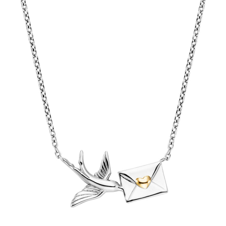Engelsrufer Halskette Letter Bird - ERN-LETTER-BIRD-BI