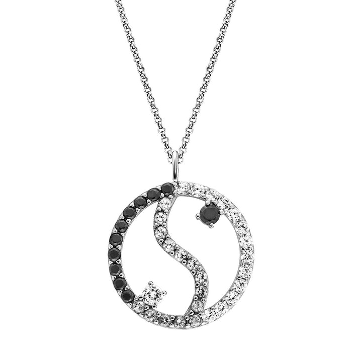 Engelsrufer Necklace with Yin Yang Balance Pendant - ERN-YIYABAL-39-ZI