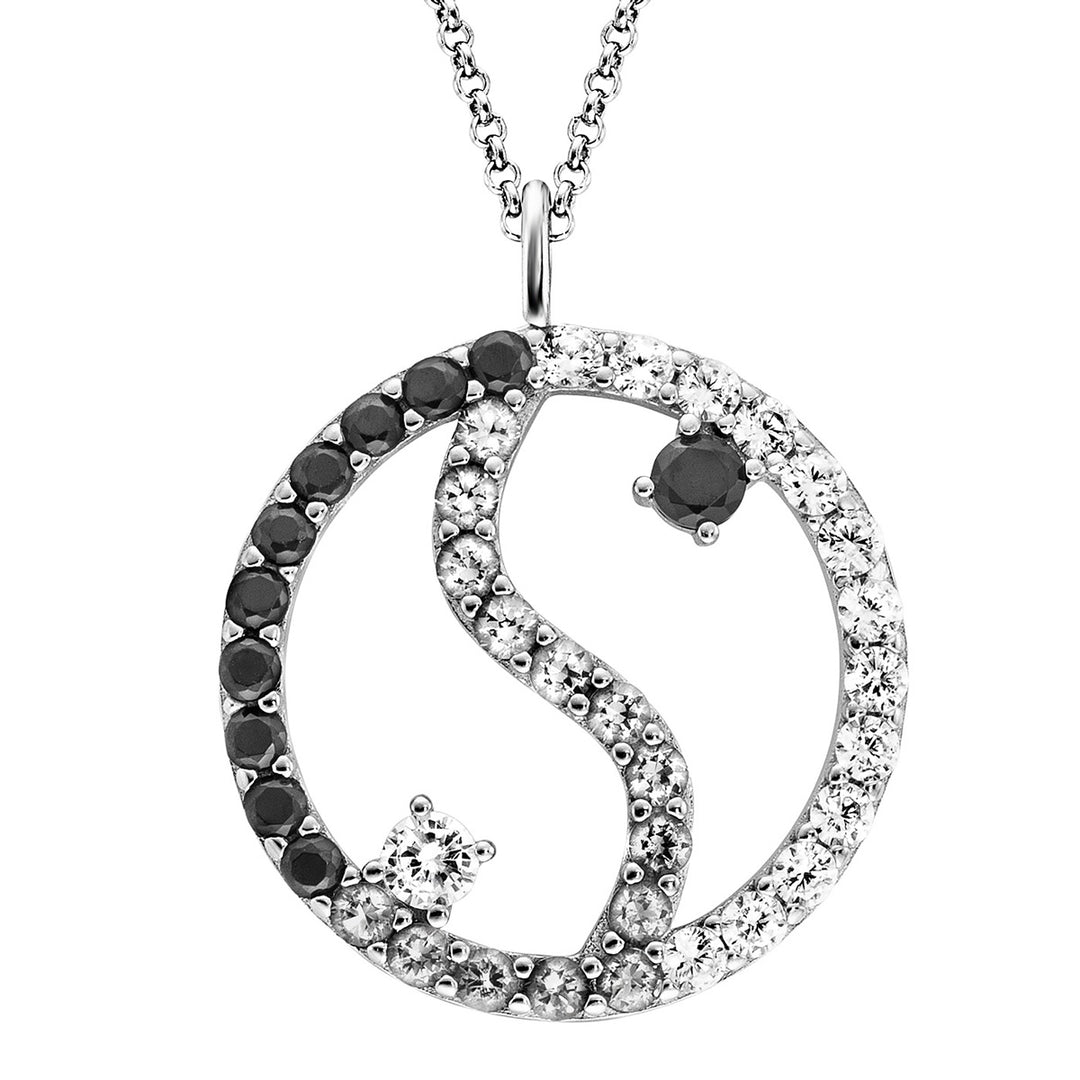 Engelsrufer Halskette mit Anhänger Yin Yang Balance - ERN-YIYABAL-39-ZI