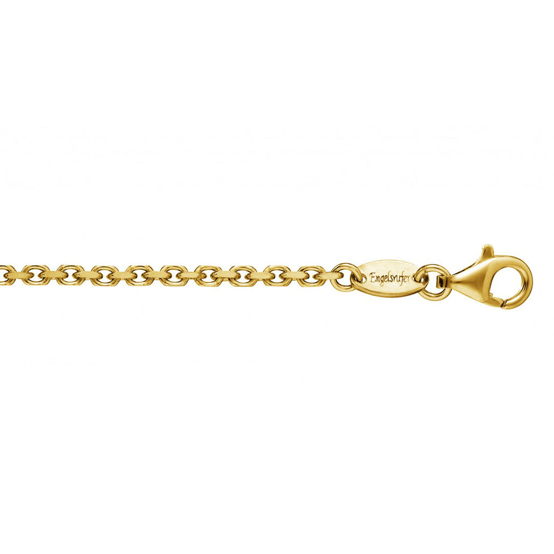 Engelsrufer Ankerkette Gold 4fach Diamantiert
