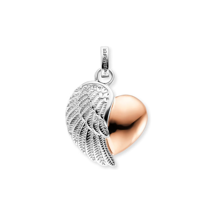 Pendentif Engelsrufer Ailes de cœur - ERP-LILHEARTW-BIR