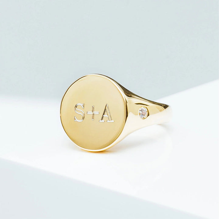 Sif Jakobs Follina Pianura Grande Ring - SJ-R1070-CZ-YG