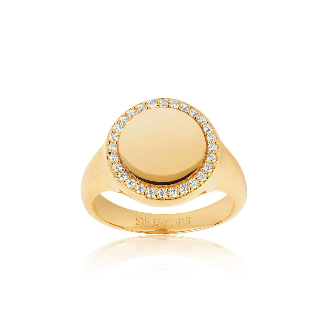 Sif Jakobs Follina Grande Ring - SJ-R11583-CZ-YG