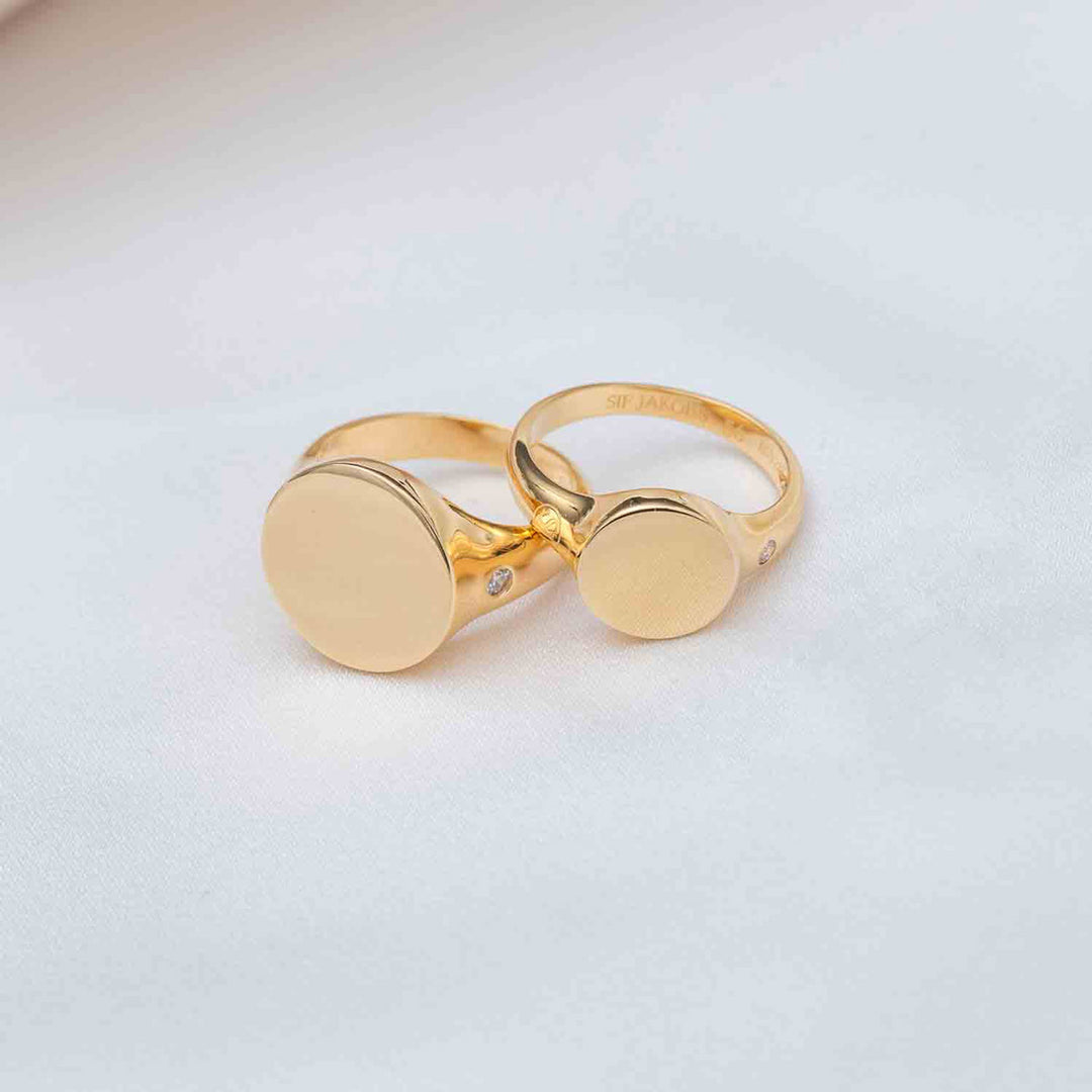 Sif Jakobs Follina Pianura Piccolo Ring - SJ-R1069-CZ-YG