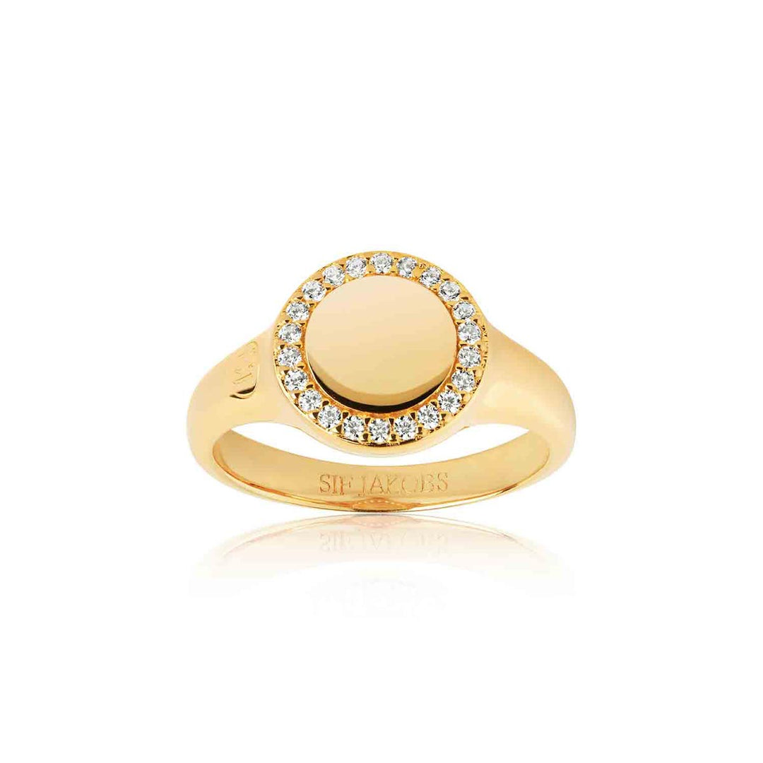 Sif Jakobs Follina Piccolo Ring - SJ-R11577-CZ-YG