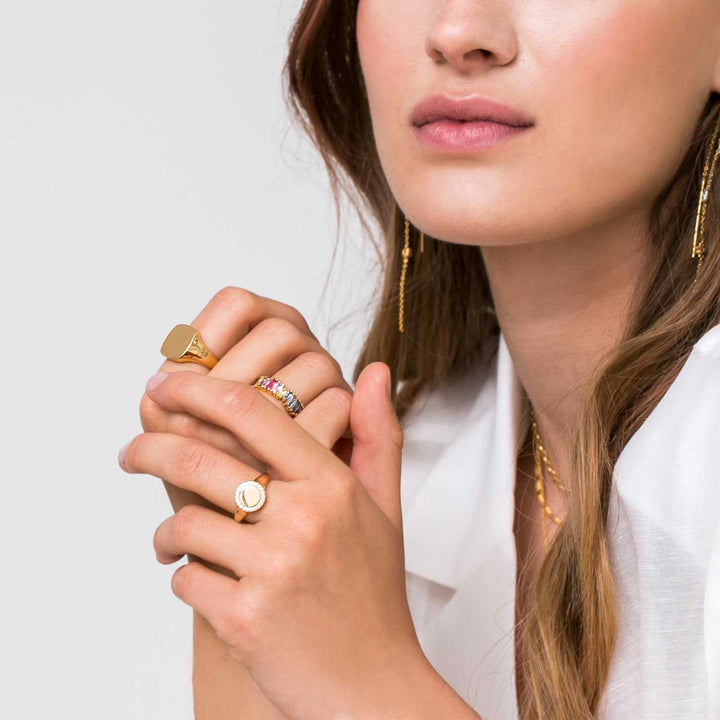 Sif Jakobs Follina Piccolo Ring - SJ-R11577-CZ-YG