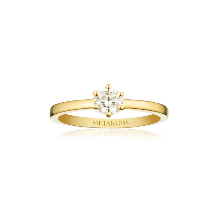 Sif Jakobs Ellera Uno Pianura Grande Ring - SJ-R42283-CZ-YG