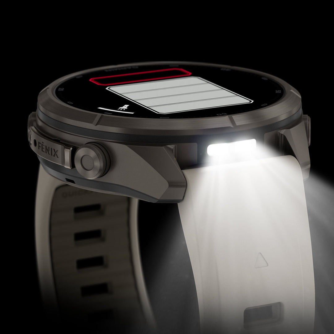 Garmin Fenix 9 Pro inReach Amoled Titanium Fog Gray (43 mm) - 010-04335-81
