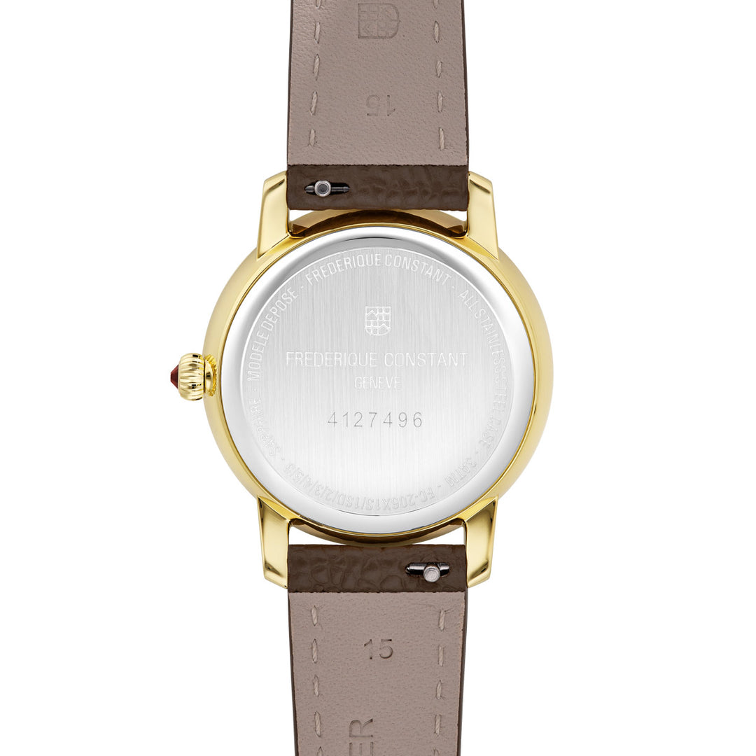 Frederique Constant Classics Slimline Ladies Moonphase - FC-206RS1S5