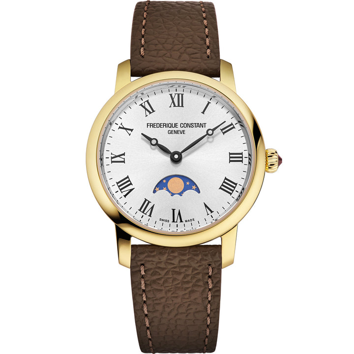 Frederique Constant Classics Slimline Ladies Moonphase - FC-206RS1S5