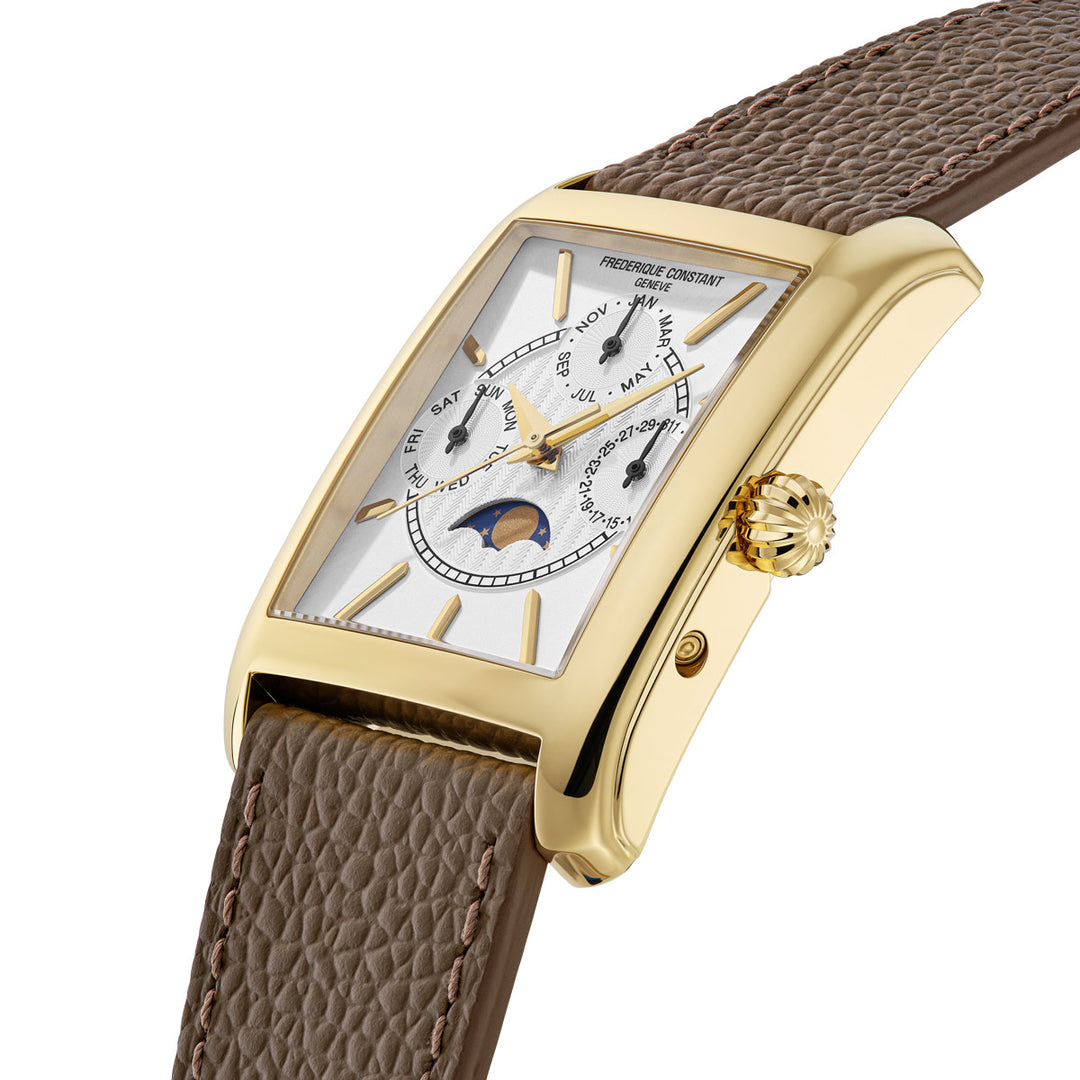 Frederique Constant Classics Carree Calendar Moonphase - FC-265S4C5
