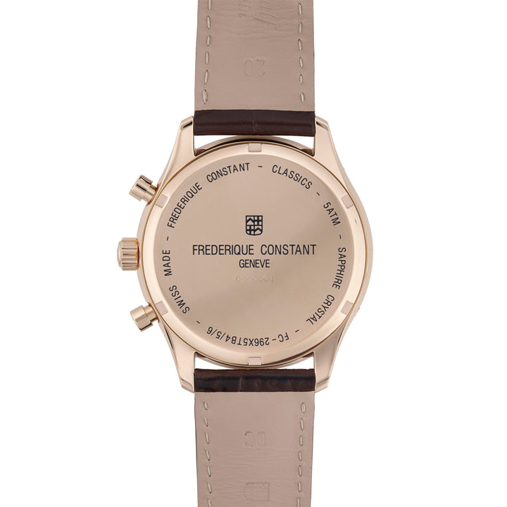 Frederique Constant Classics Quartz Chronograph Triple Calendar - FC-296SW5B4