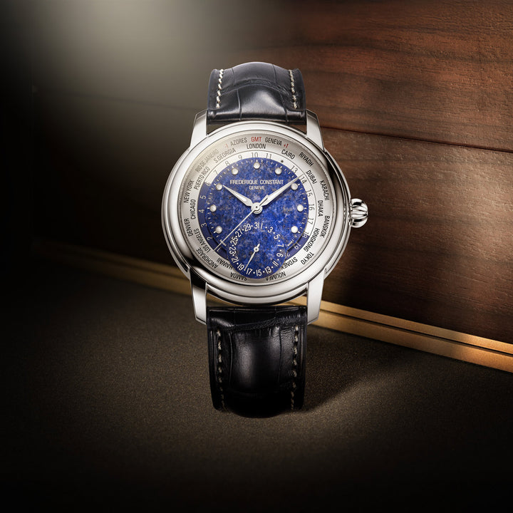 Frederique Constant Manufacture Classic Worldtimer Limited Edition - FC-718LA4H6