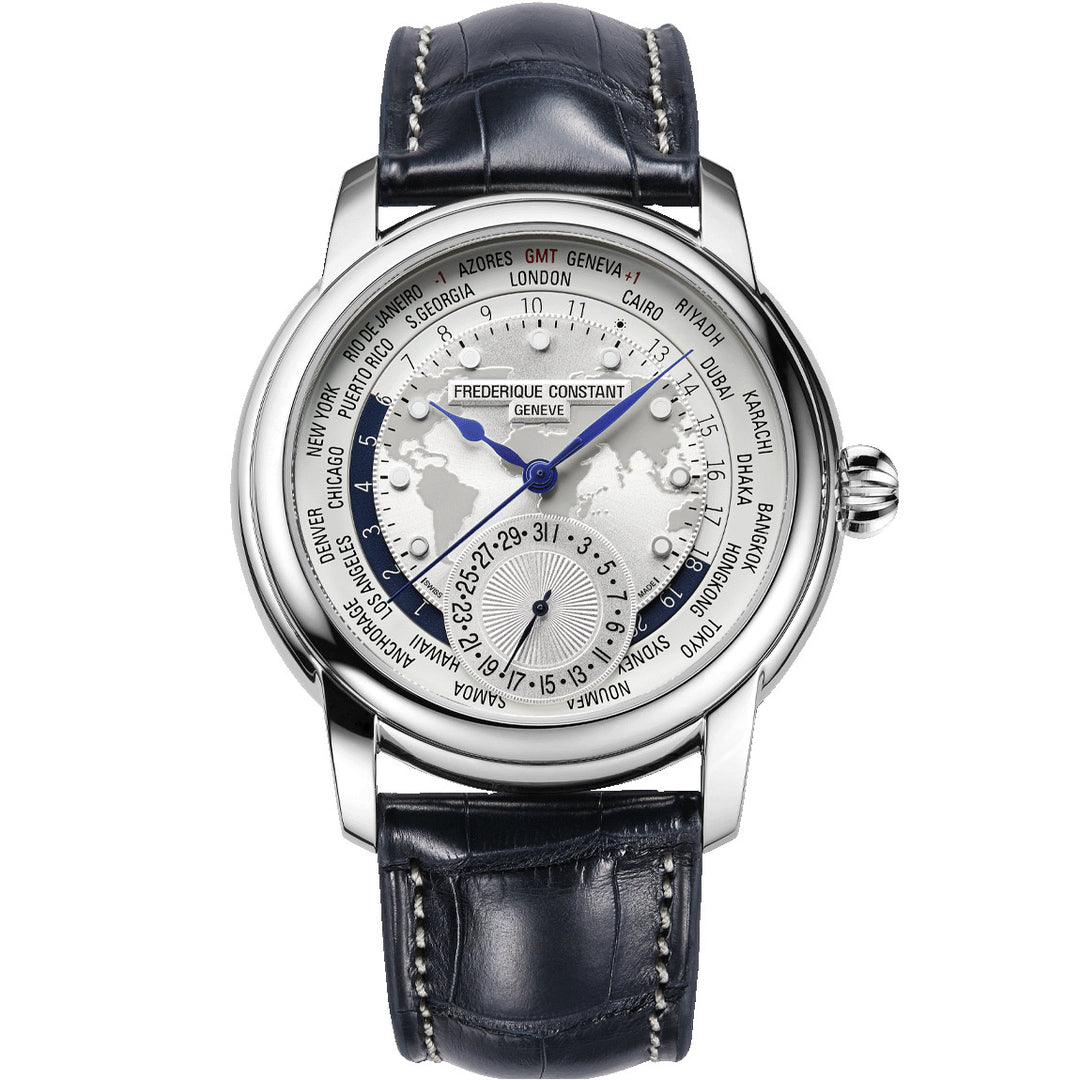 Frederique Constant Classics Worldtimer Manufacture - FC-718WM4H6
