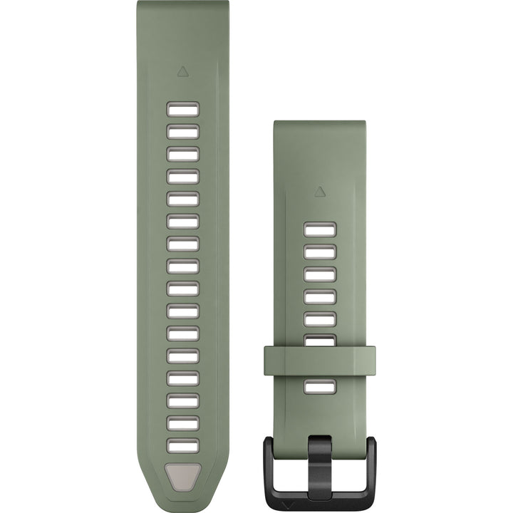 Garmin QuickFit 20 Willow Fog Gray Silicone Band - 010-13391-02