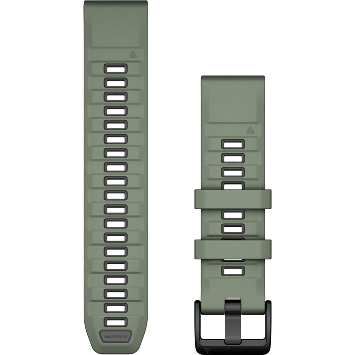 Bracelet en silicone Garmin QuickFit 22 saule graphite - 010-13392-04