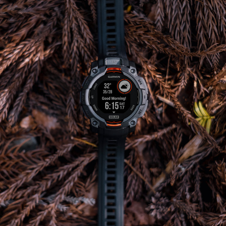 Garmin Instinct 3 Solar Black Charcoal (50 mm) - 010-02935-00