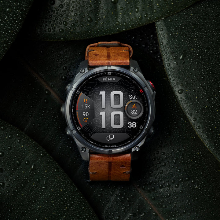 Garmin Fenix 8 Pro Amoled Sapphire Carbon Grey Chestnut (47 mm) - 010-03198-40