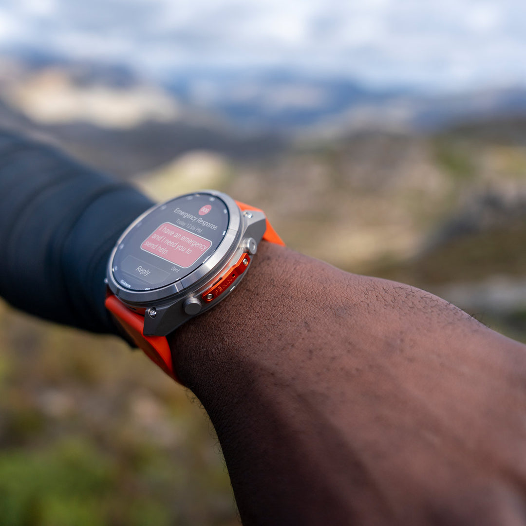 Garmin Fenix 9 Pro inReach Amoled Titanium Autumn Orange (51 mm) - 010-04337-01