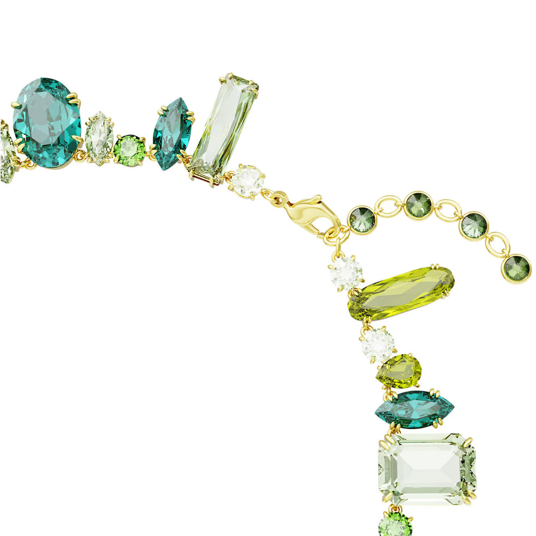 Swarovski Gema Halskette Verschiedene Schliffe Grün Goldlegierungsschicht - 5657388
