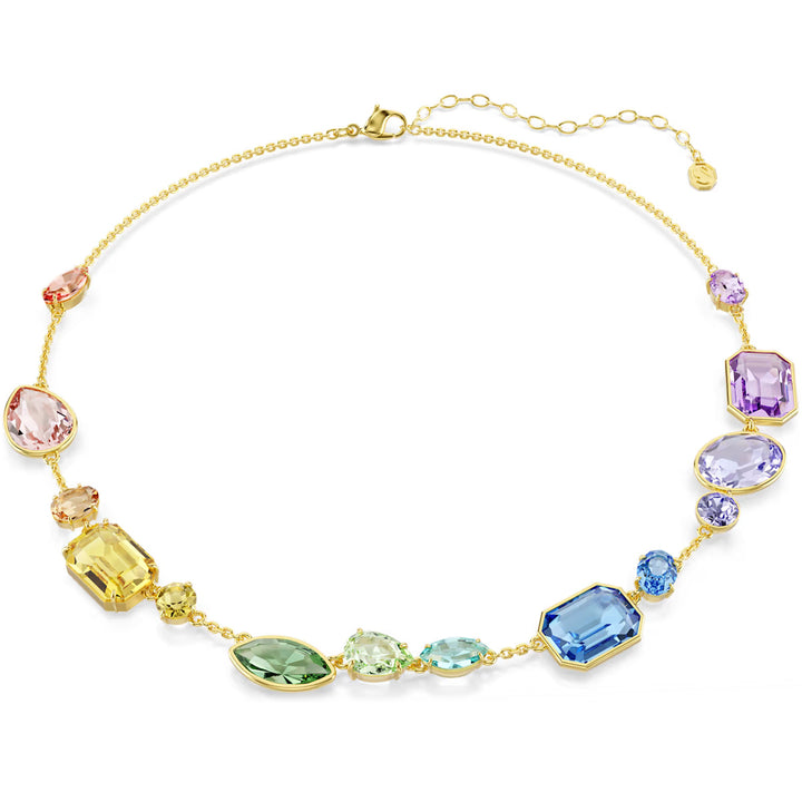 Swarovski Collana Gema Taglio misto Multicolore Placcato color oro - 5741584