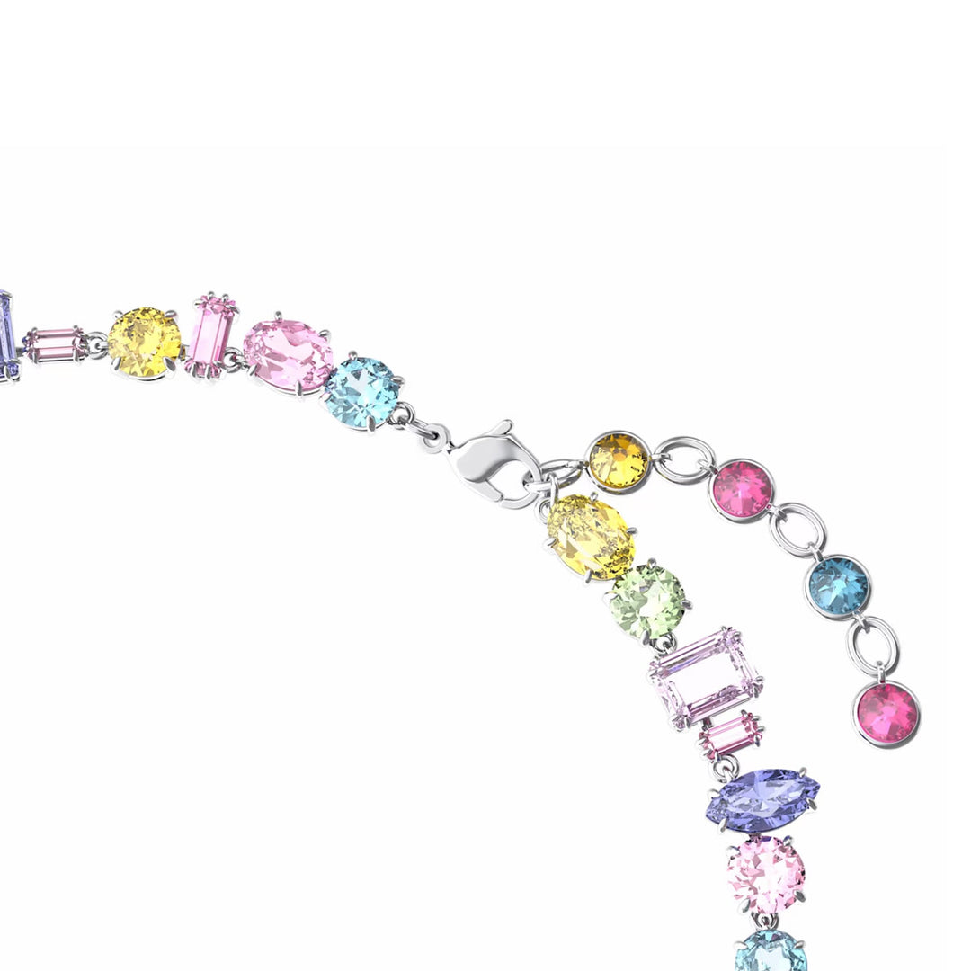 Swarovski Gema Halskette Verschiedene Schliffe Mehrfarbig Rhodiniert - 5656397