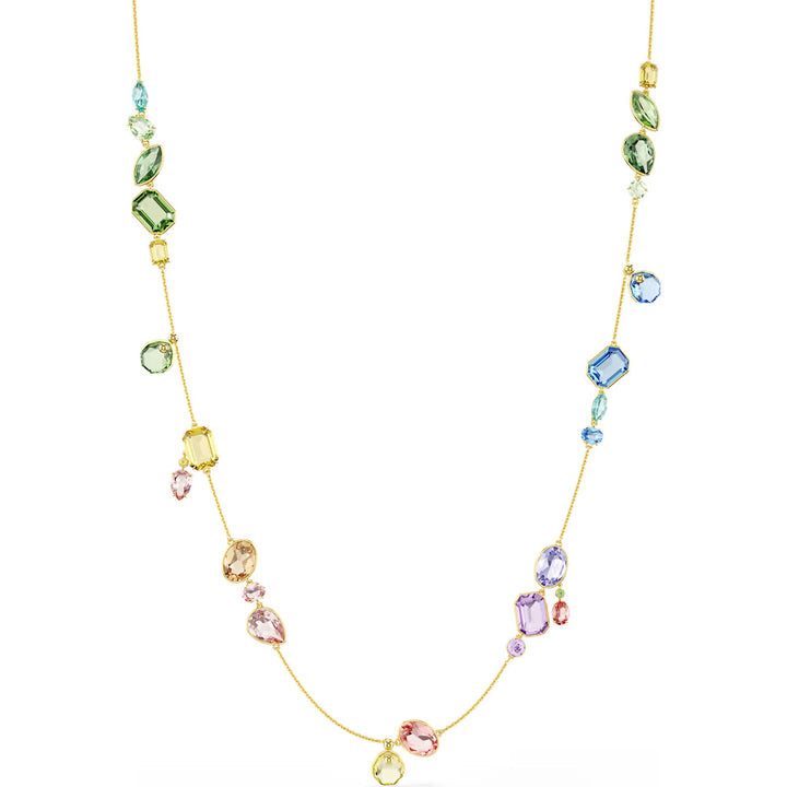 Swarovski Collana Gema Taglio misto Multicolore Placcato color oro - 5737457