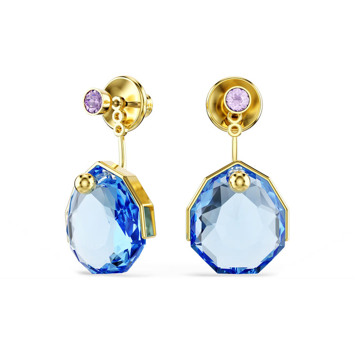 Swarovski Gema Ohrring Jackets Blau Goldlegierungsschicht - 5737449