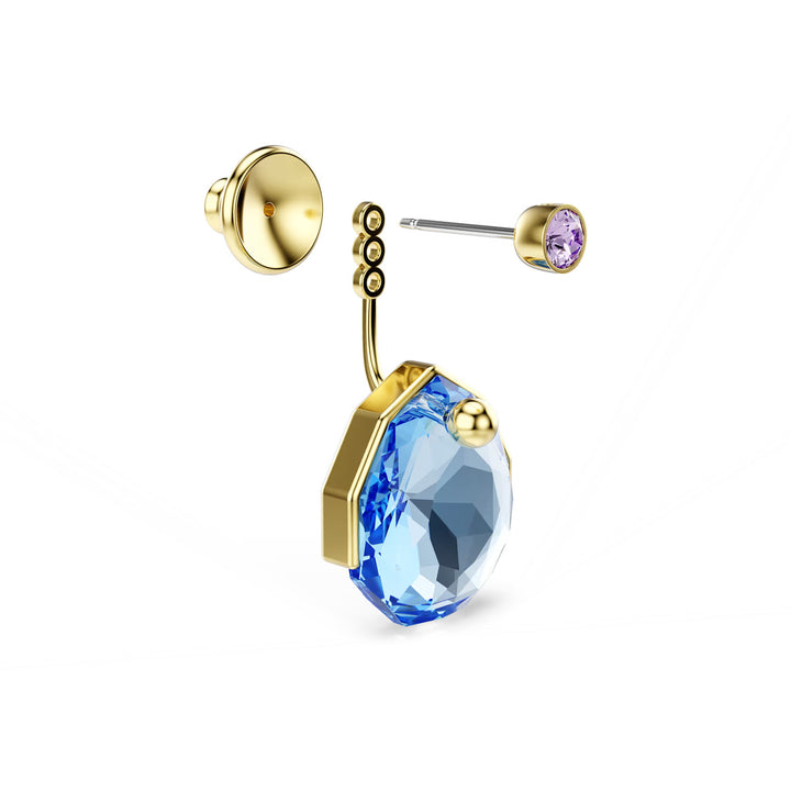 Swarovski Gema Ohrring Jackets Blau Goldlegierungsschicht - 5737449