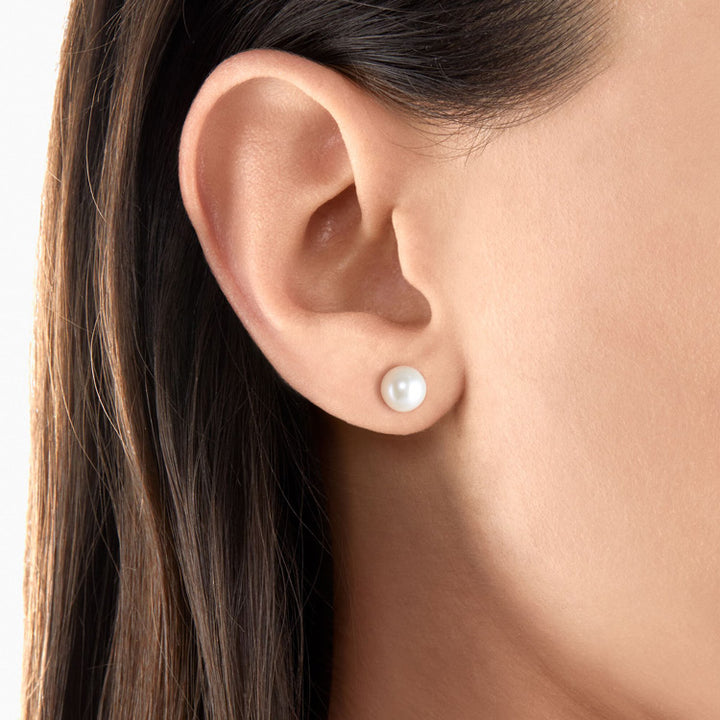 Thomas Sabo Ohrstecker Perle Gold - H1430-430-14