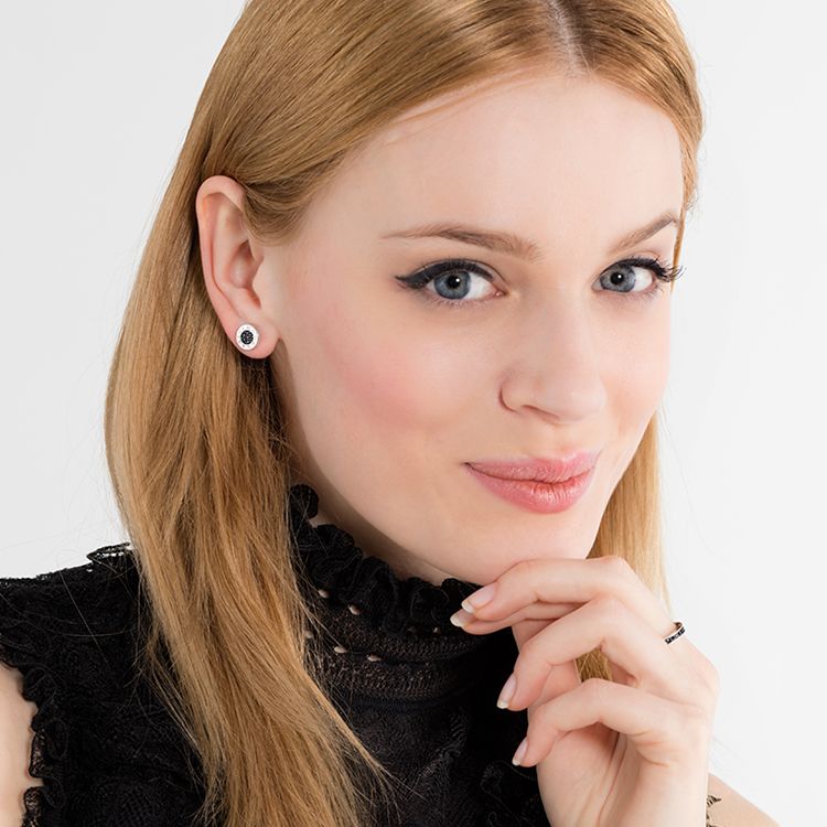 Thomas Sabo Ohrstecker klassisch Pavé weiss - H1547-051-14