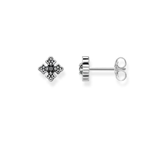 Thomas Sabo Ohrstecker Royalty Schwarz - H2021-643-11