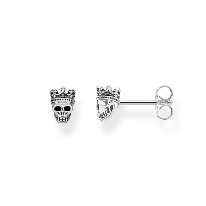 Thomas Sabo Ohrstecker Totenkopf König - H2111-643-11