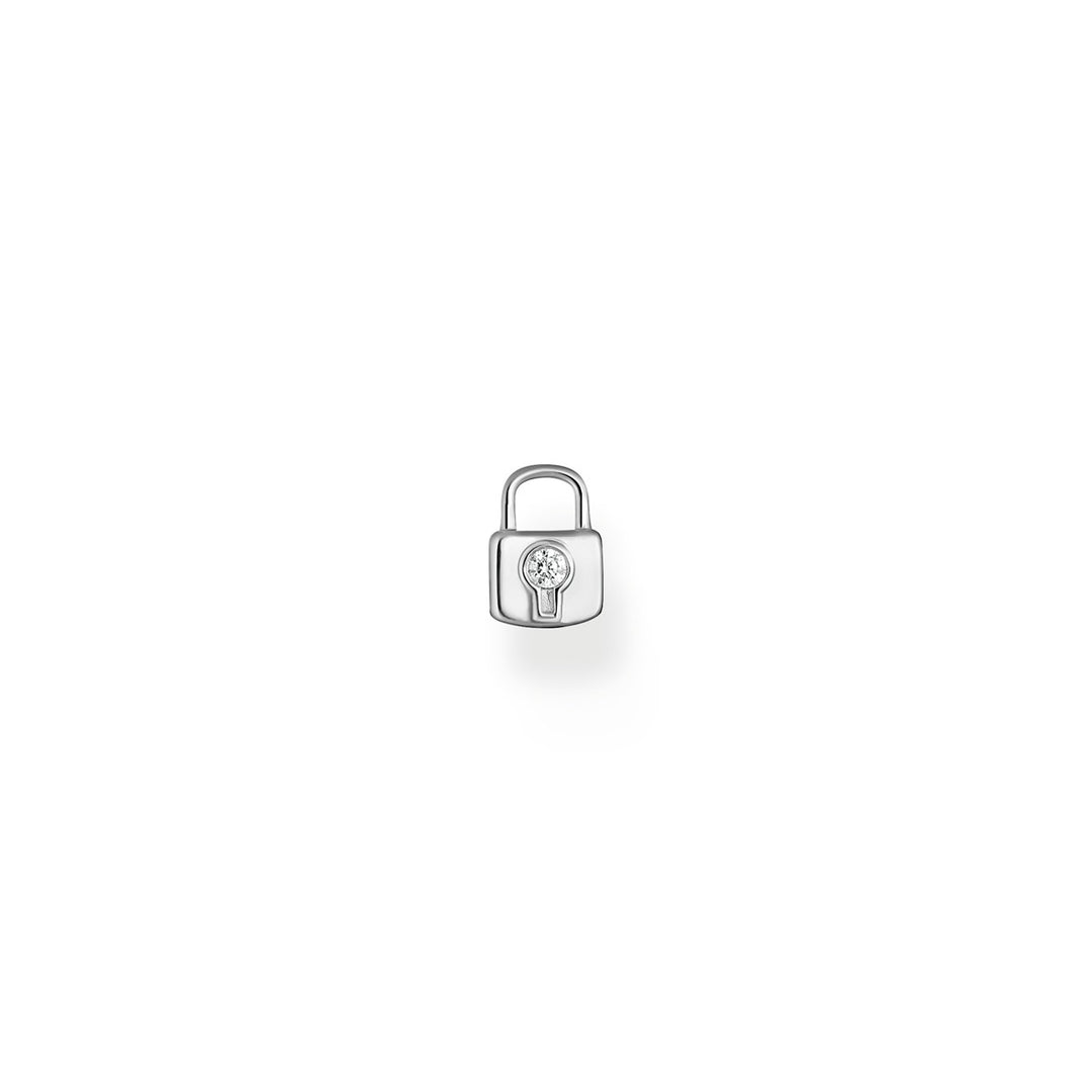 Thomas Sabo Einzel Ohrstecker Schloss Silber - H2219-051-14