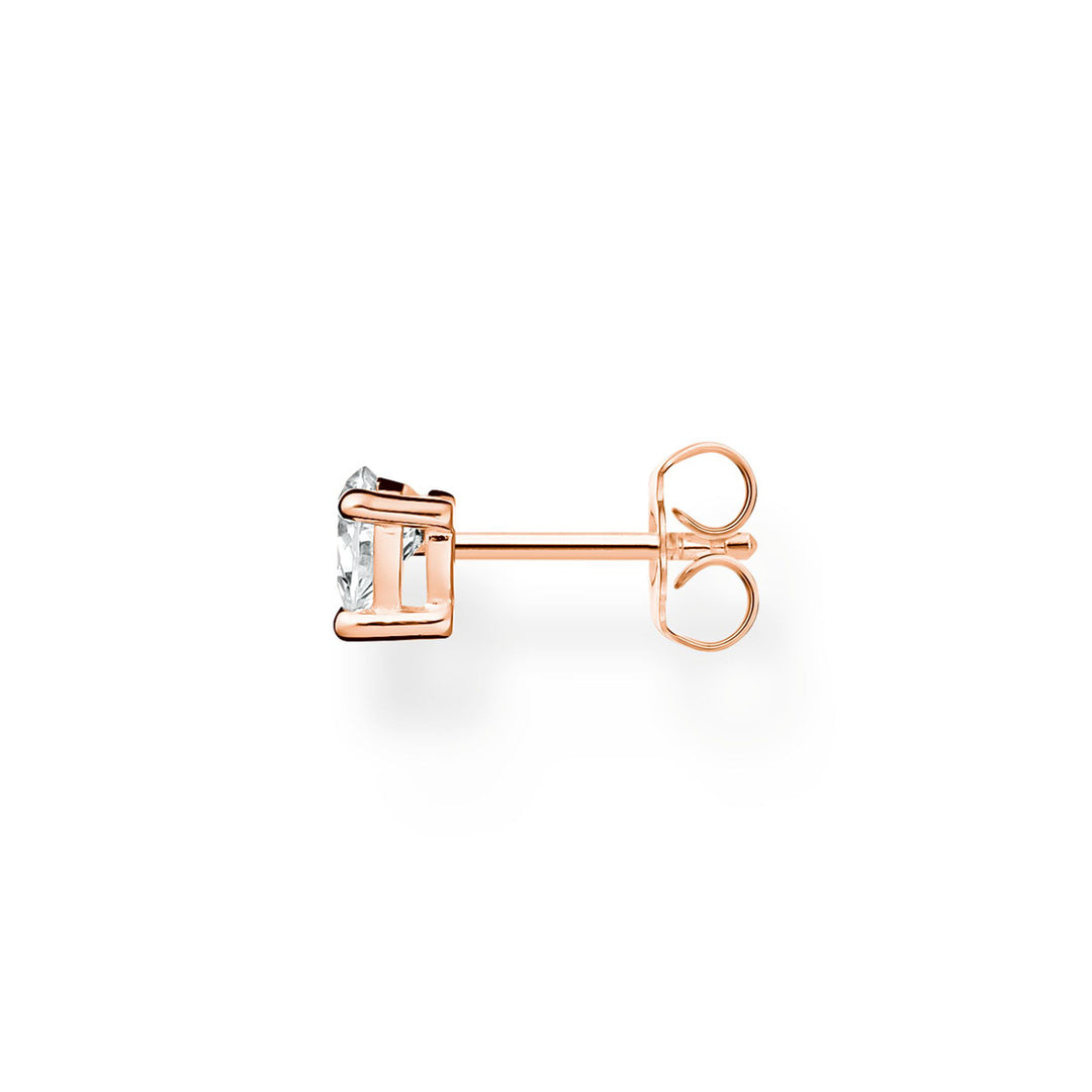 Thomas Sabo Einzel Ohrstecker Herz Roségold - H2234-416-14