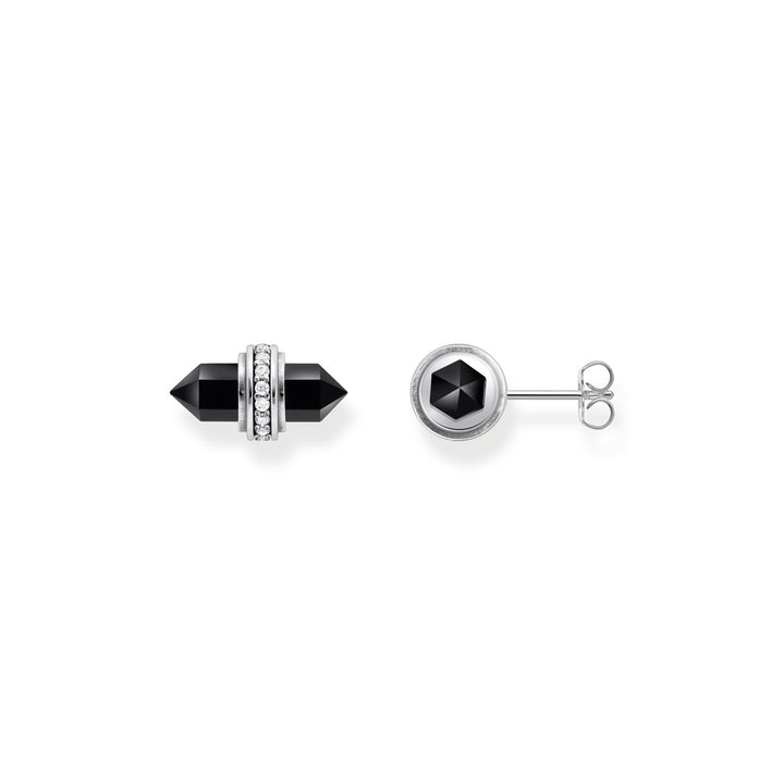Thomas Sabo Ohrstecker mit schwarzem Onyx Kristall Silber - H2281-641-11