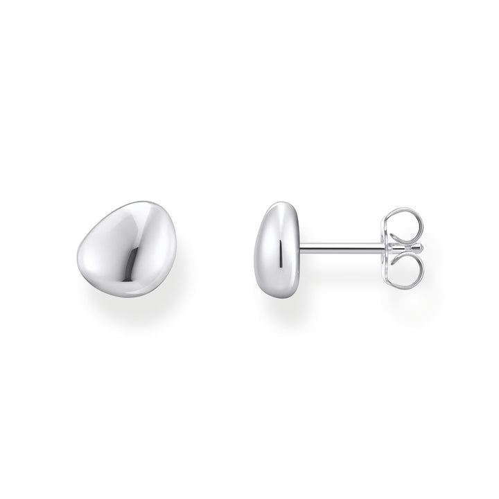 Thomas Sabo Ohrstecker organisches Design Silber - H2307-001-21