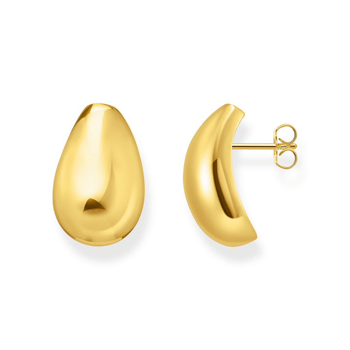 Thomas Sabo Ohrstecker Teardrop Form vergoldet - H2308-413-39