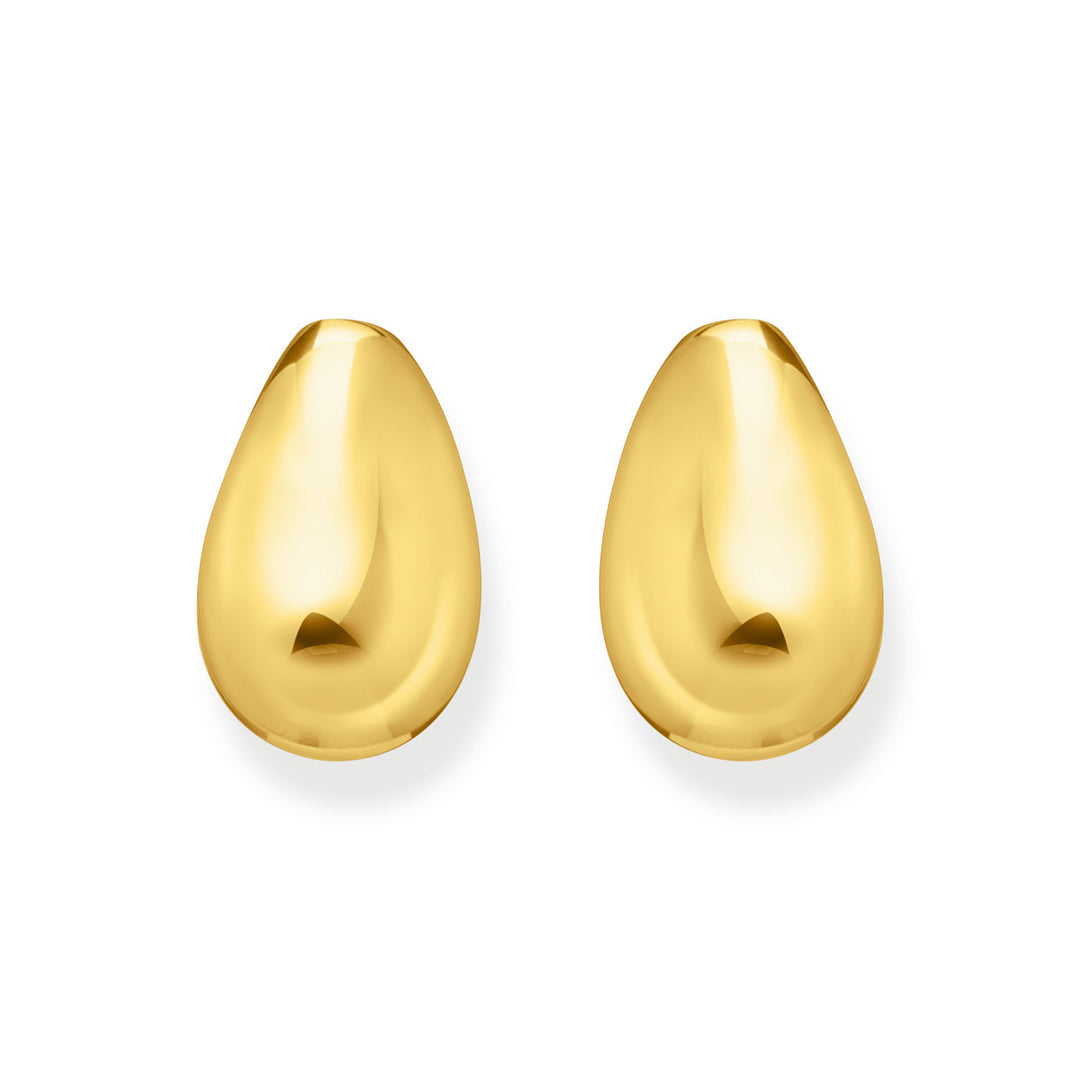 Thomas Sabo Ohrstecker Teardrop Form vergoldet - H2308-413-39
