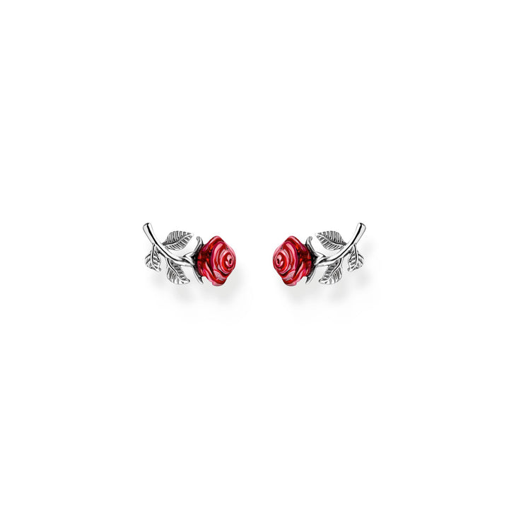 Thomas Sabo Ohrstecker Roses Romance Silber - H2314-664-10
