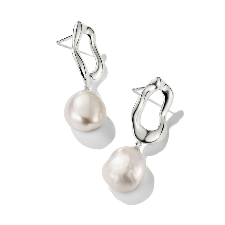 Thomas Sabo Ohrringe mit Perle Natural Beauty Silber - H2322-082-14