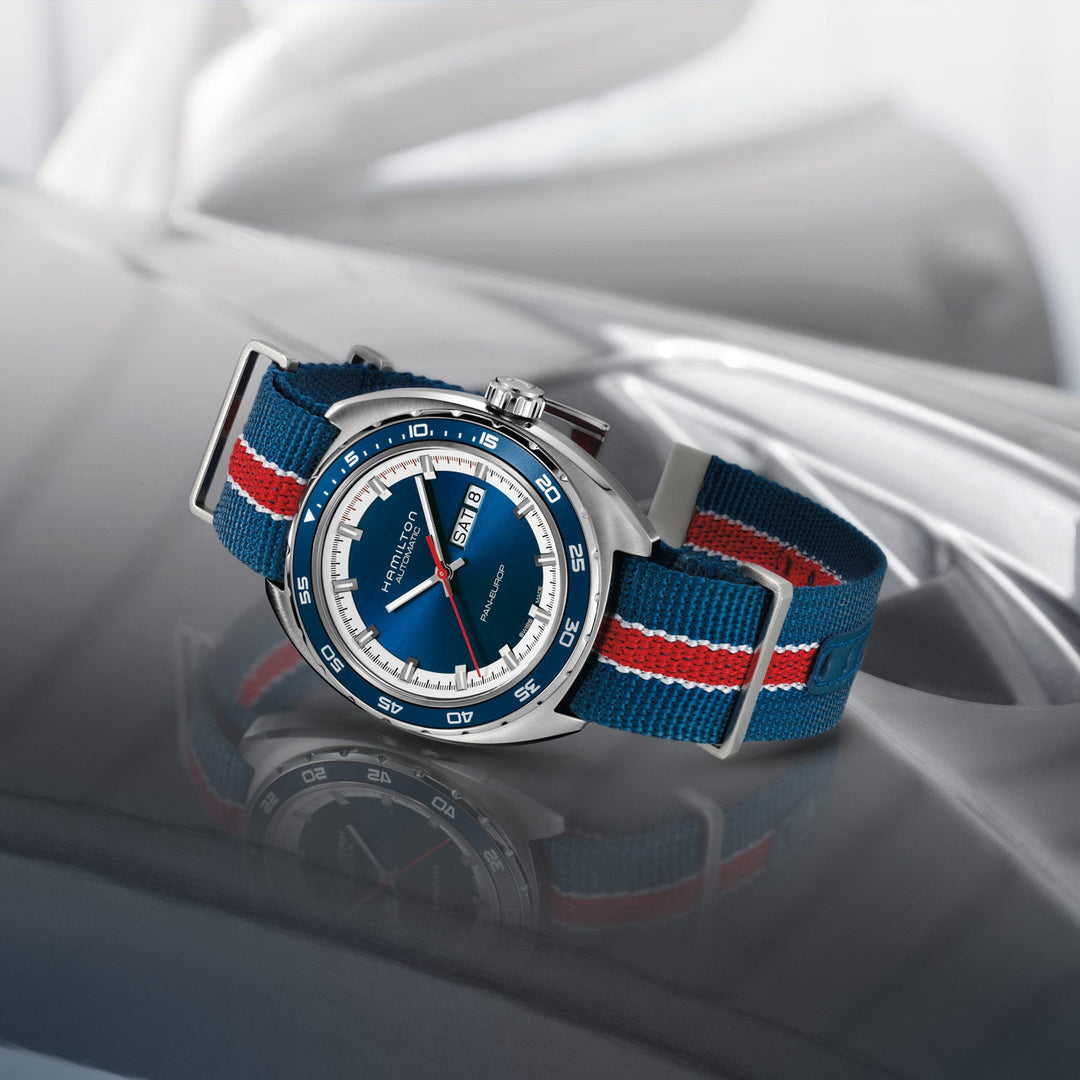 Hamilton Pan Europ Day Date - H35405741