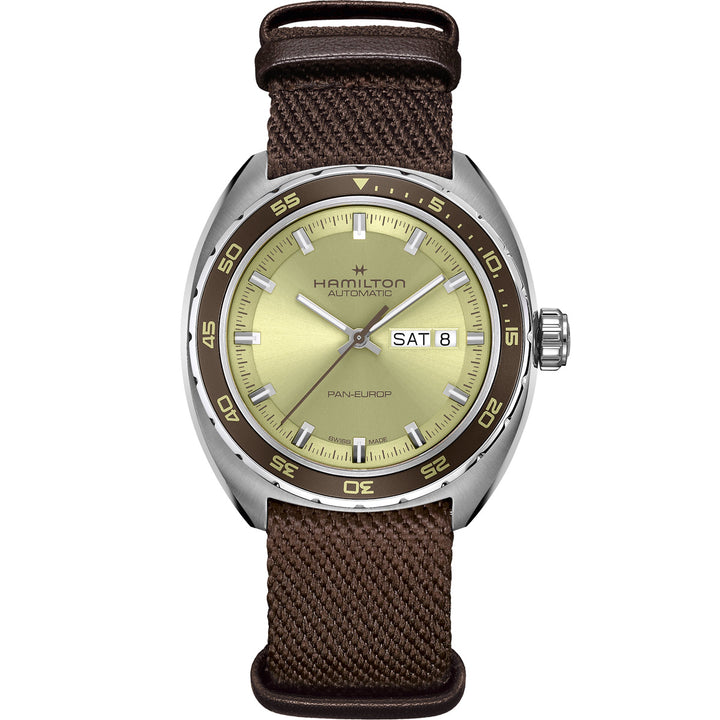 Hamilton American Classic Pan Europ Day Date Auto - H35445860