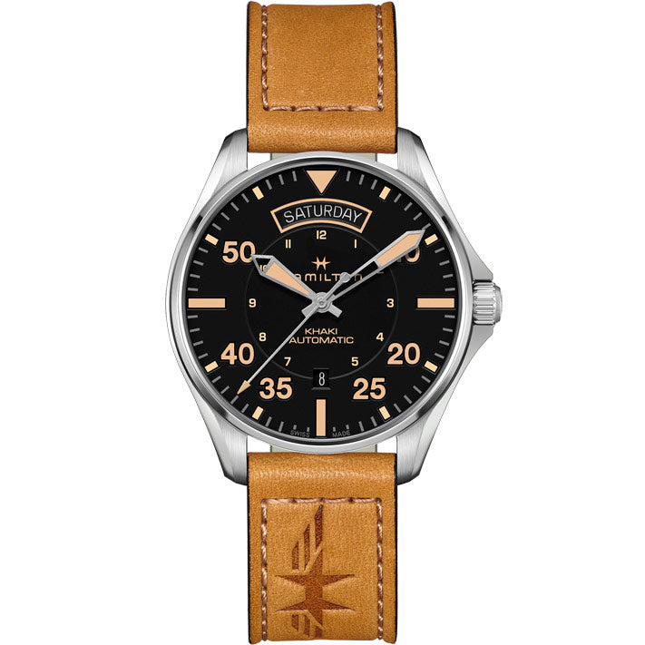 Hamilton Khaki Pilot Day Date Auto - H64645531
