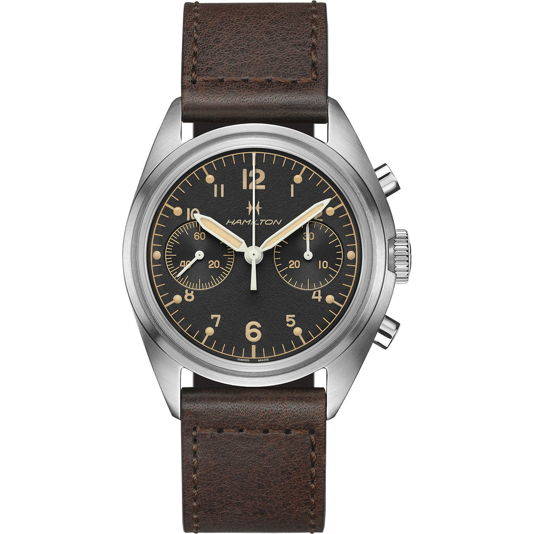 Hamilton Khaki Aviation Pilot Pioneer Mechanical Chrono - H76409530